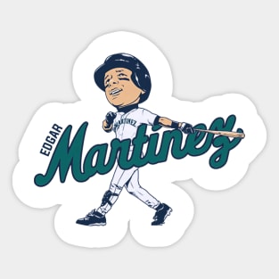 Edgar Martinez Caricature Sticker